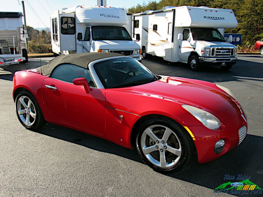2008 Solstice Roadster - Aggressive Red / Ebony photo #22