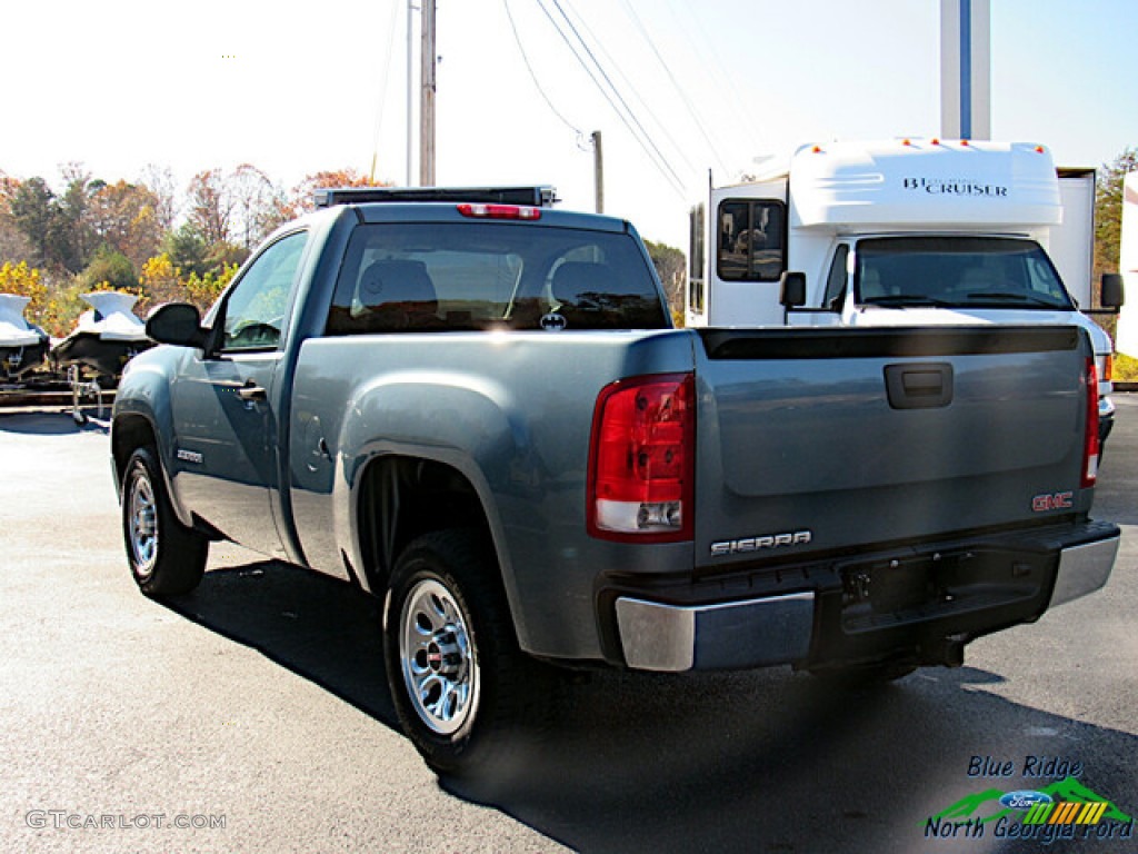 2011 Sierra 1500 Regular Cab - Stealth Gray Metallic / Dark Titanium photo #3