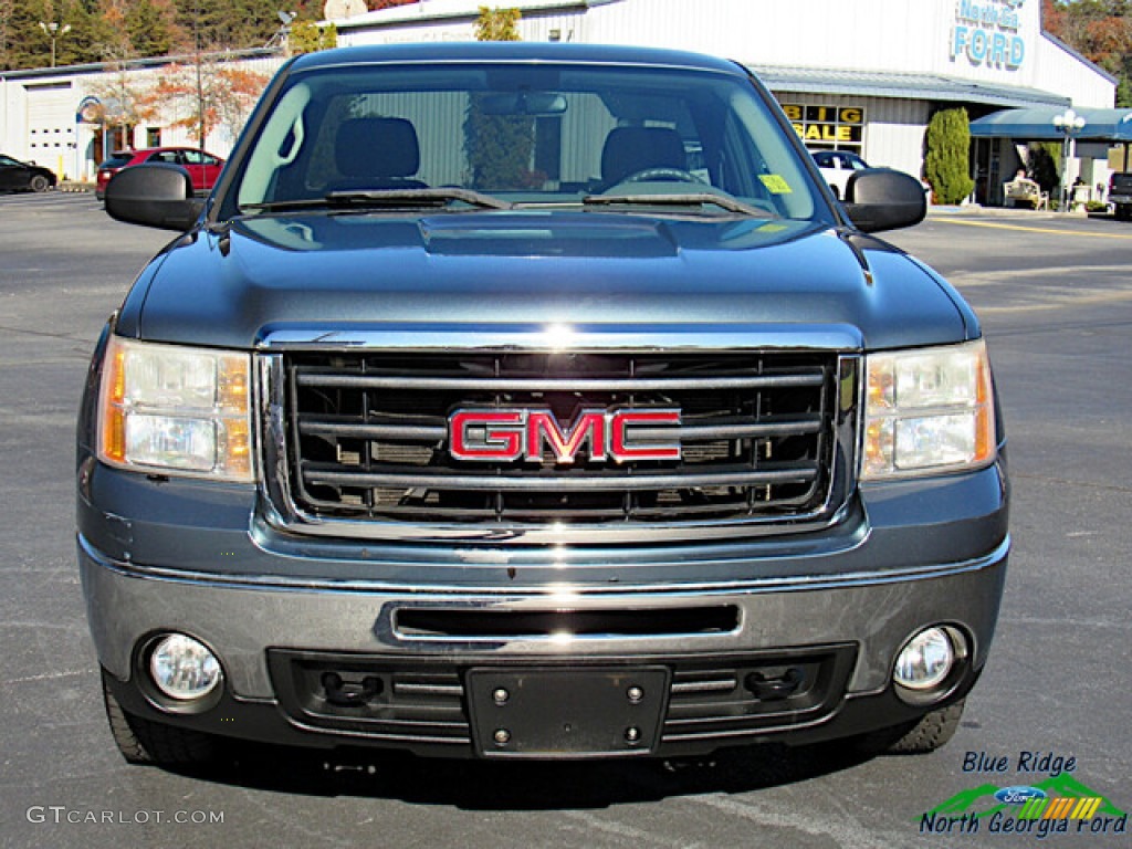 2011 Sierra 1500 Regular Cab - Stealth Gray Metallic / Dark Titanium photo #8