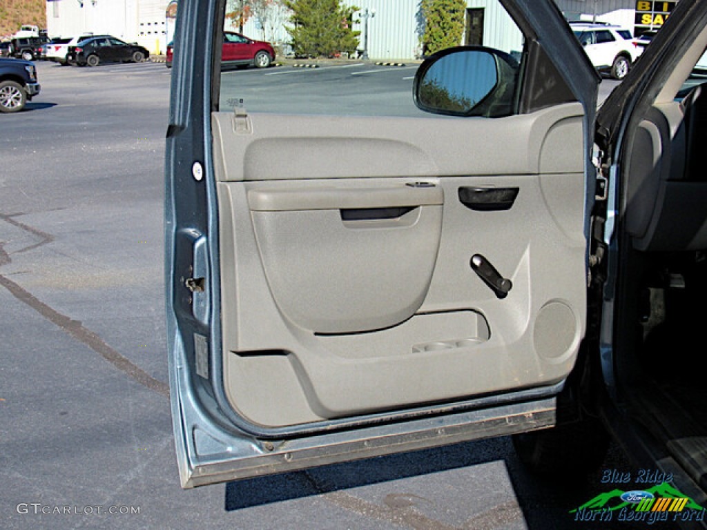 2011 Sierra 1500 Regular Cab - Stealth Gray Metallic / Dark Titanium photo #10