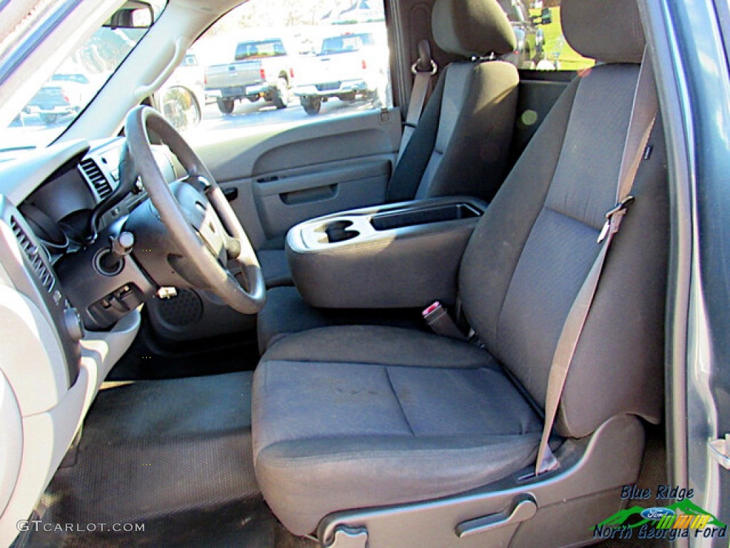 2011 Sierra 1500 Regular Cab - Stealth Gray Metallic / Dark Titanium photo #11