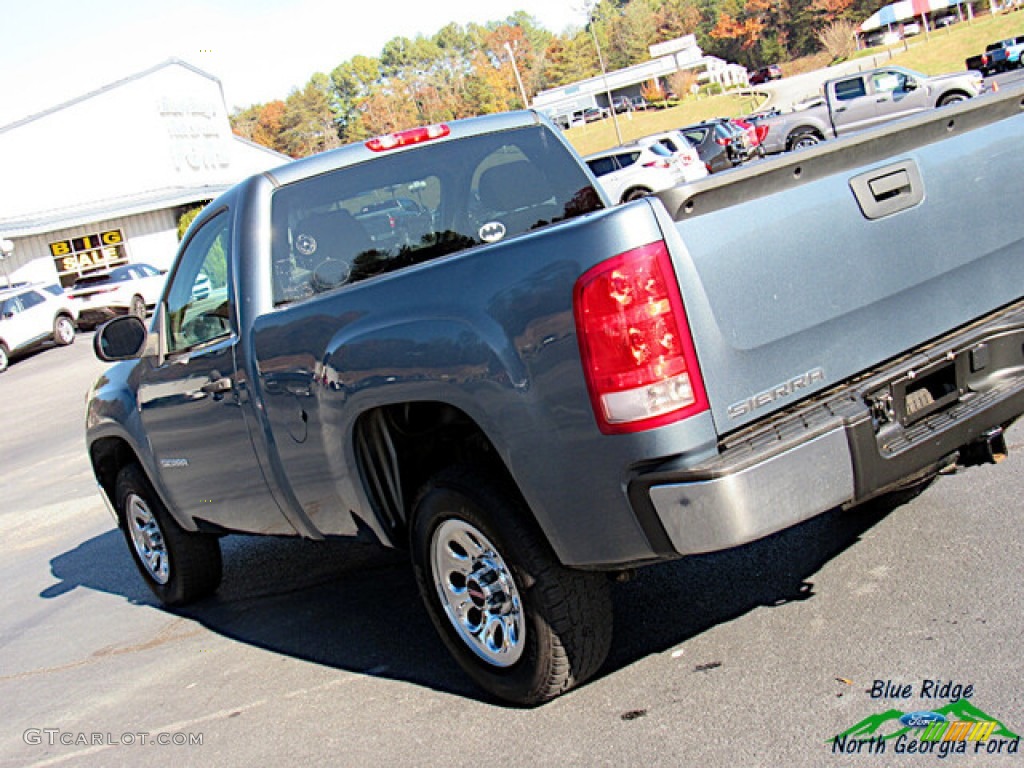 2011 Sierra 1500 Regular Cab - Stealth Gray Metallic / Dark Titanium photo #21