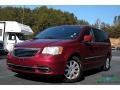 Deep Cherry Red Crystal Pearl 2014 Chrysler Town & Country Touring