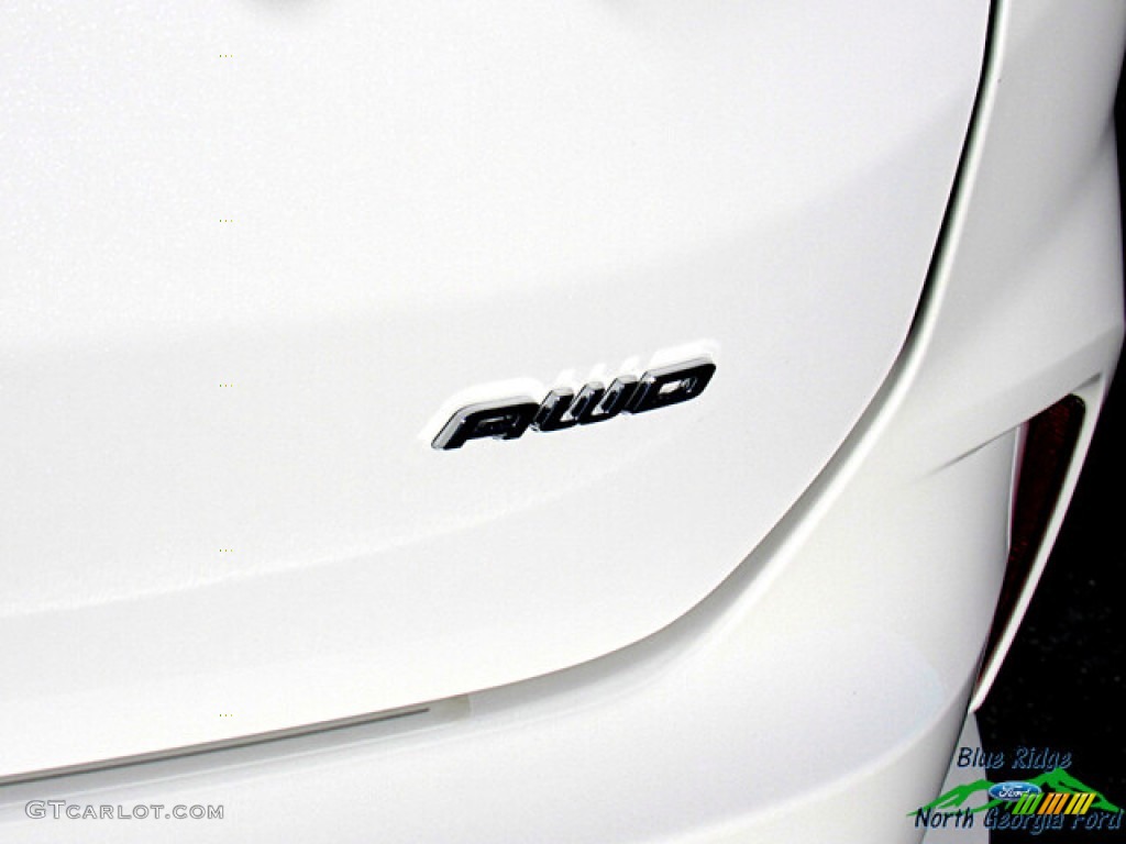 2021 Edge Titanium AWD - Star White Metallic Tri-Coat / Medium Soft Ceramic photo #28