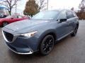 2021 Polymetal Gray Mazda CX-9 Carbon Edition AWD  photo #7