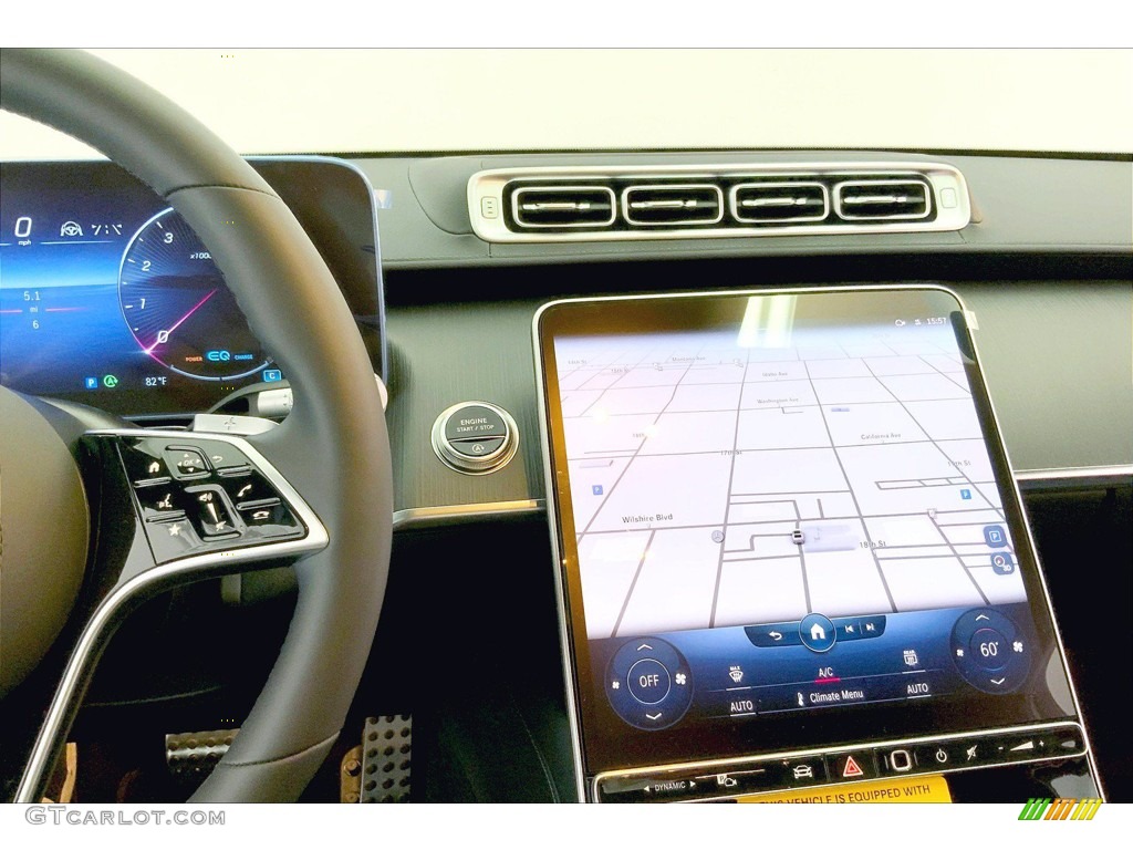2022 Mercedes-Benz S 500 4Matic Sedan Navigation Photo #143240703