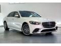 Diamond White Metallic 2022 Mercedes-Benz S 500 4Matic Sedan Exterior