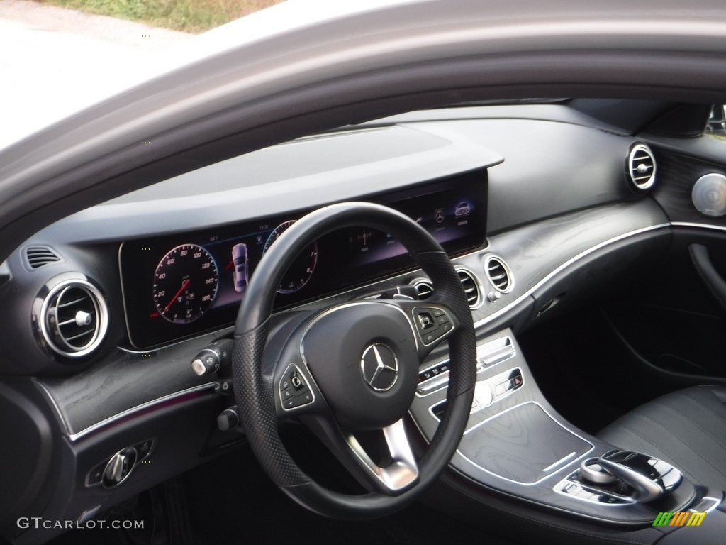 2018 E 300 4Matic Sedan - Diamond Silver Metallic / Black photo #4