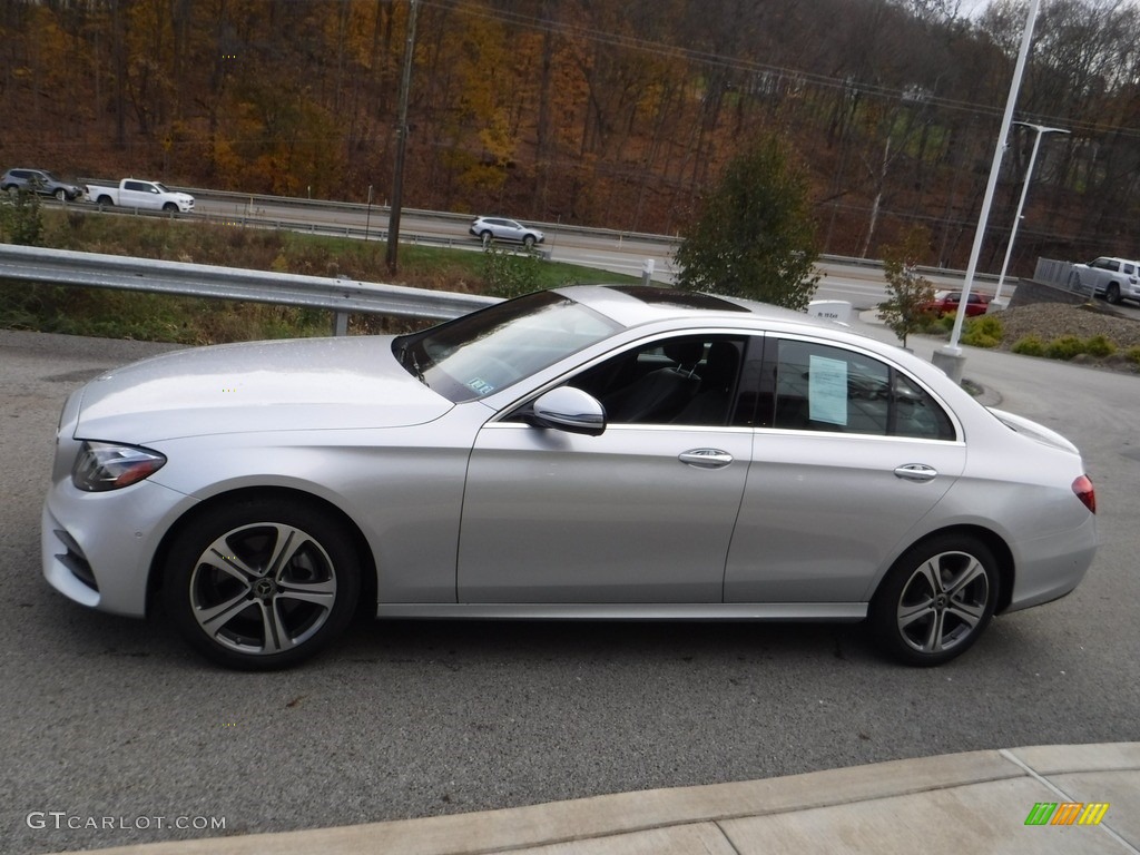 2018 E 300 4Matic Sedan - Diamond Silver Metallic / Black photo #10