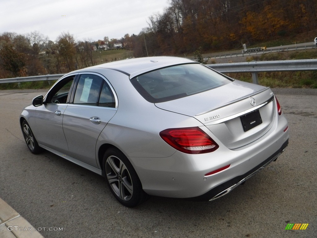 2018 E 300 4Matic Sedan - Diamond Silver Metallic / Black photo #11