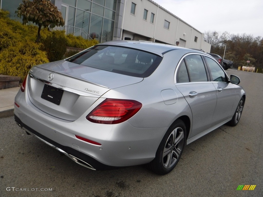 2018 E 300 4Matic Sedan - Diamond Silver Metallic / Black photo #13