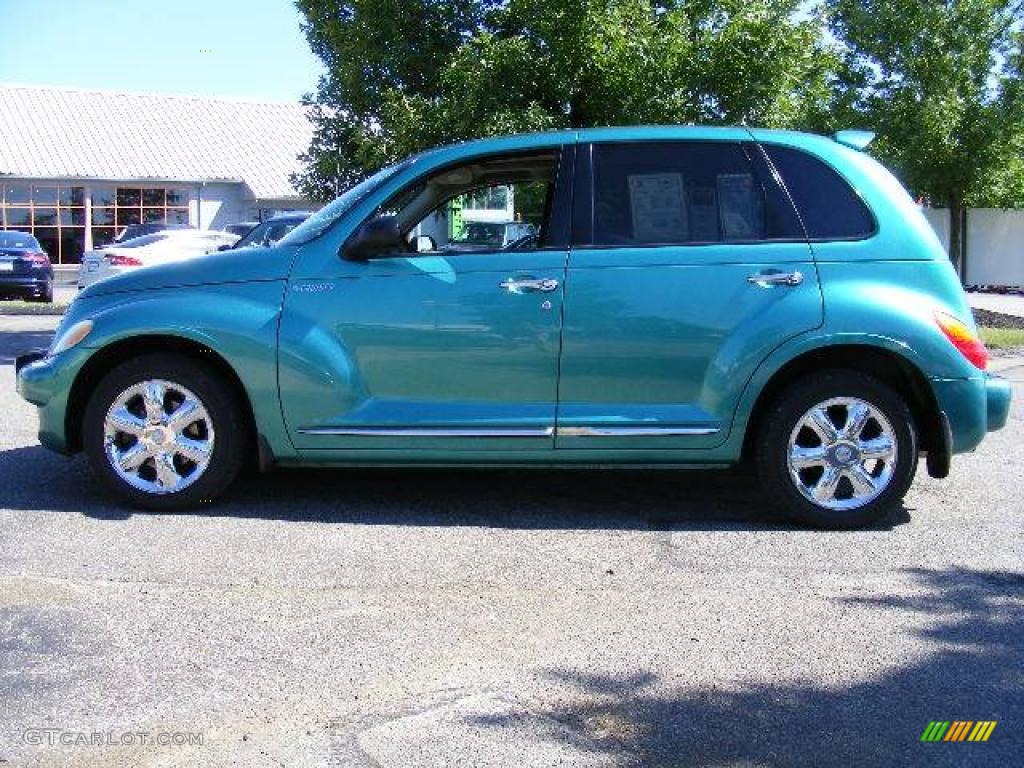 2004 PT Cruiser Limited - Seamist Green Metallic / Dark Slate Gray photo #2