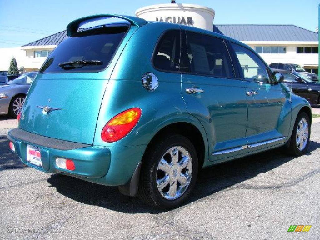 2004 PT Cruiser Limited - Seamist Green Metallic / Dark Slate Gray photo #5