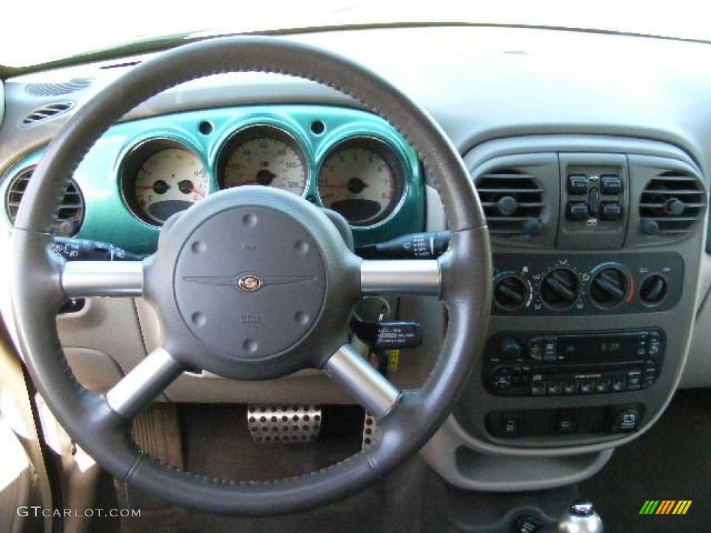 2004 PT Cruiser Limited - Seamist Green Metallic / Dark Slate Gray photo #15