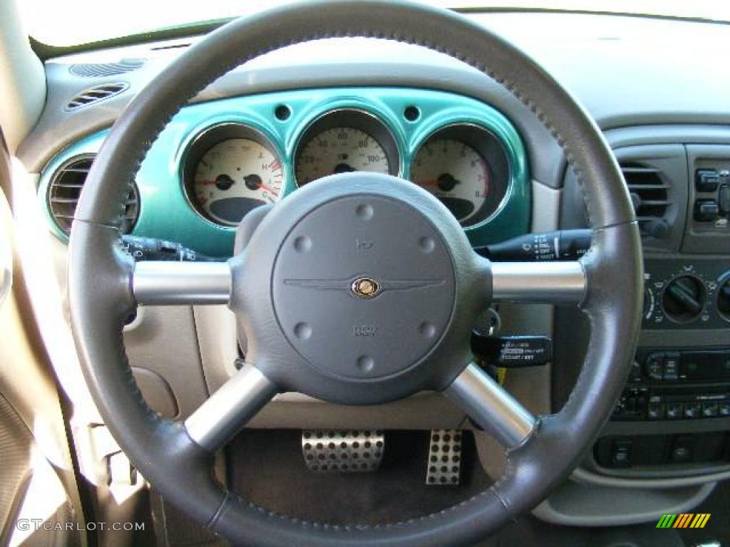 2004 PT Cruiser Limited - Seamist Green Metallic / Dark Slate Gray photo #16