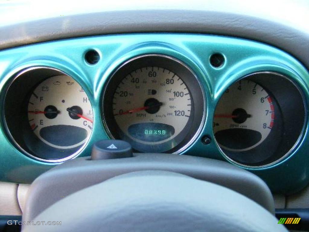 2004 PT Cruiser Limited - Seamist Green Metallic / Dark Slate Gray photo #17