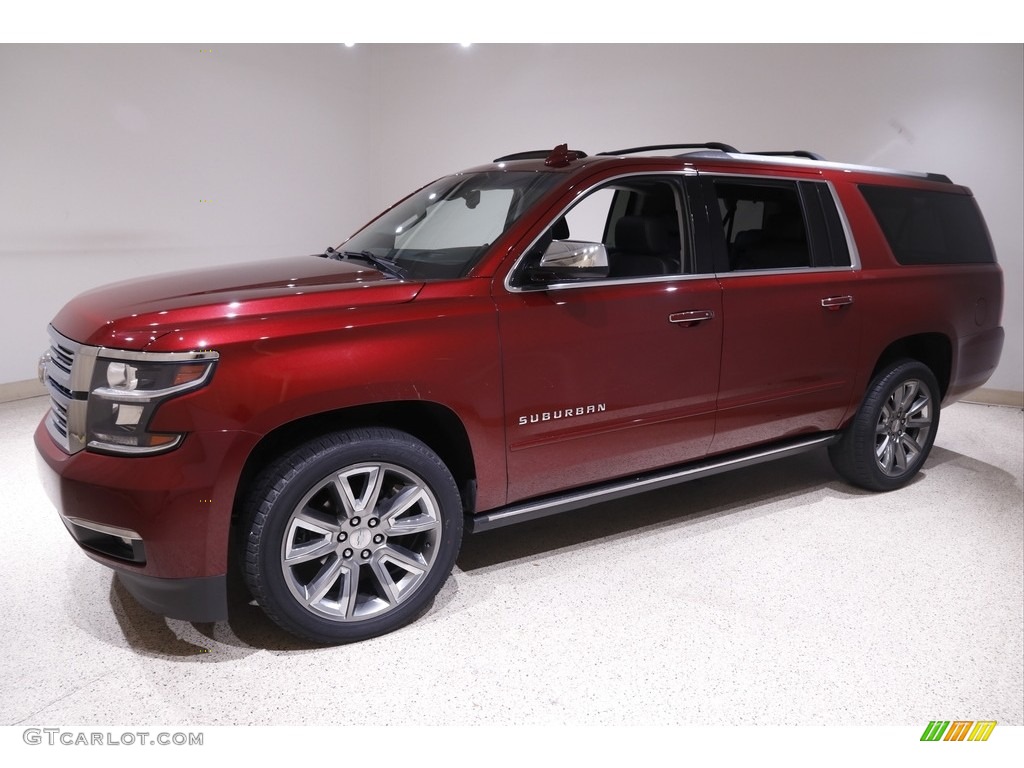 2018 Suburban Premier 4WD - Siren Red Tintcoat / Jet Black photo #3