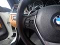 Saddle Brown 2015 BMW 4 Series 435i xDrive Convertible Steering Wheel