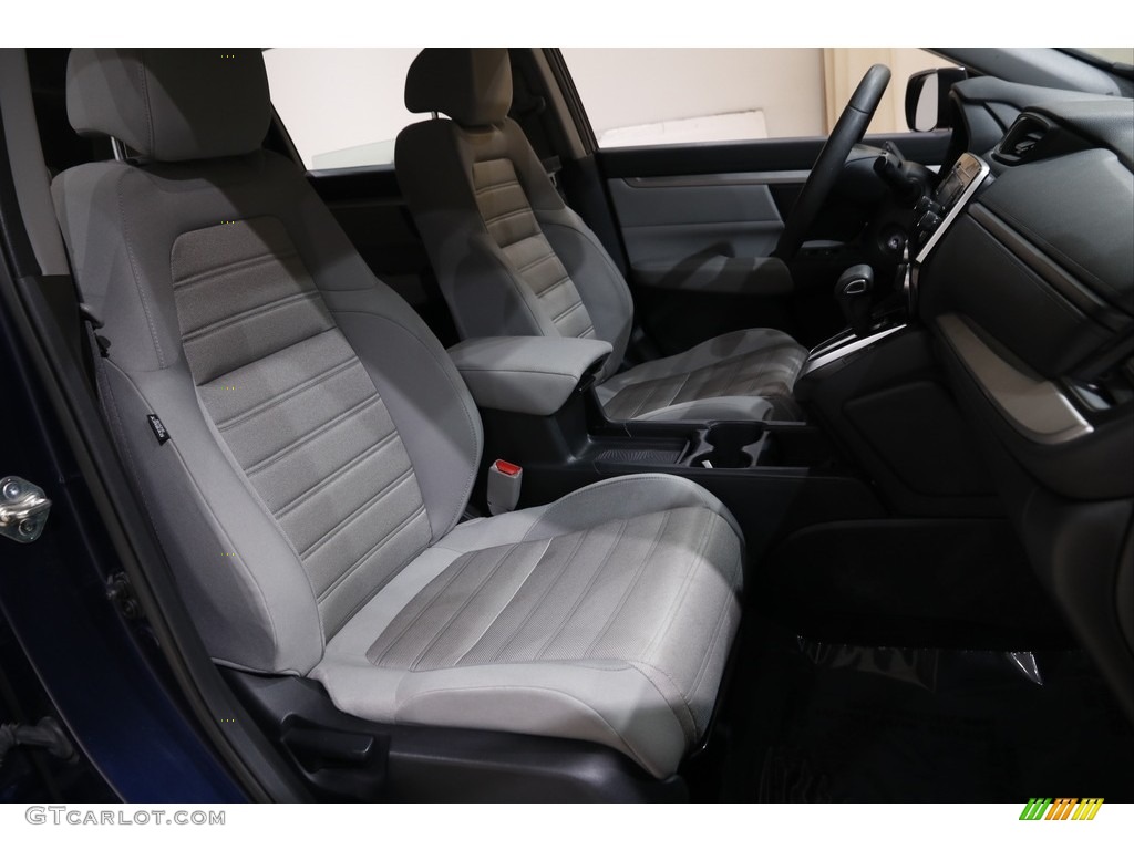 2017 CR-V LX AWD - Obsidian Blue Pearl / Gray photo #15
