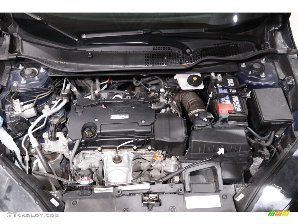 2017 CR-V LX AWD - Obsidian Blue Pearl / Gray photo #19