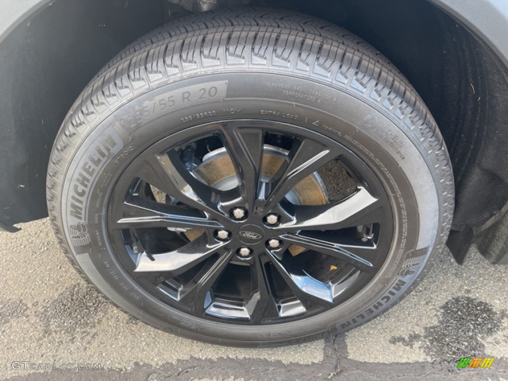 2021 Explorer Limited 4WD - Agate Black Metallic / Ebony photo #31