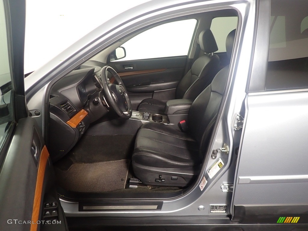 Off Black Leather Interior 2013 Subaru Outback 2.5i Photo #143246286
