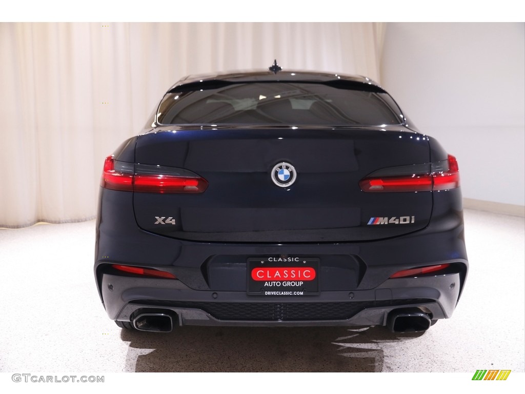 2019 X4 M40i - Carbon Black Metallic / Canberra Beige/Black photo #20