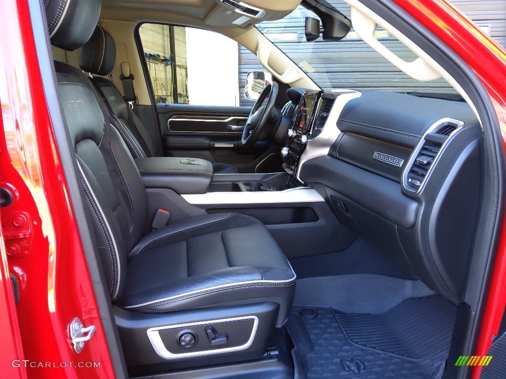 2019 1500 Laramie Quad Cab 4x4 - Flame Red / Black photo #17