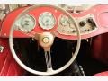 1953 MG TD Red Interior Dashboard Photo
