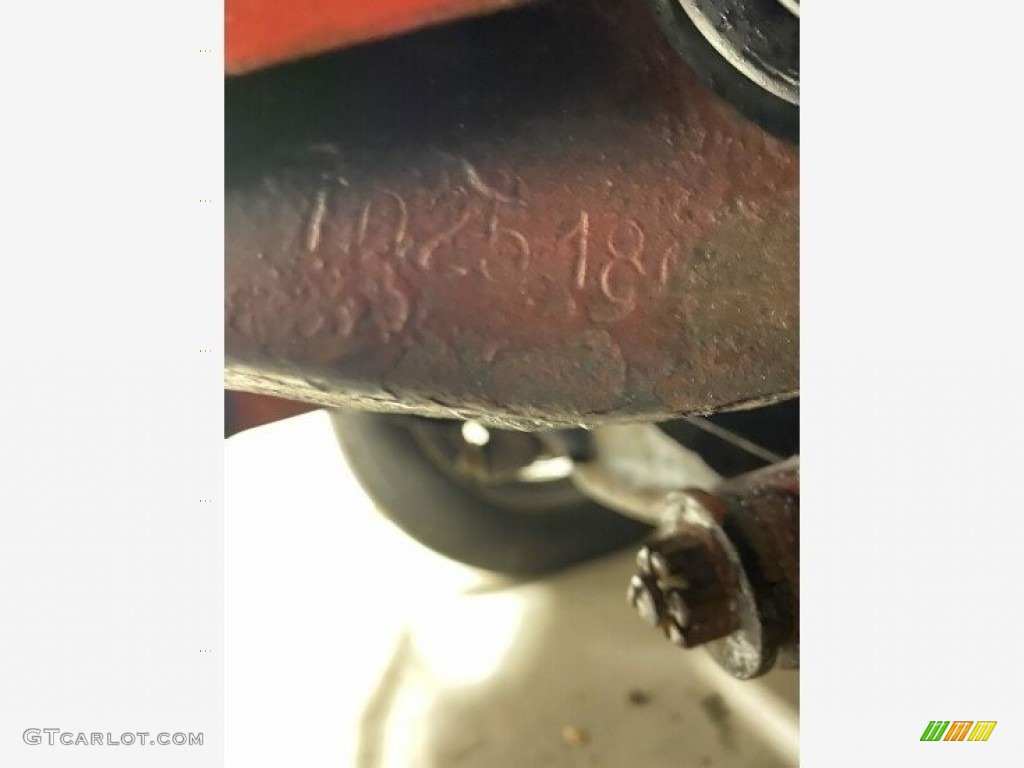 1953 MG TD Roadster Info Tag Photos