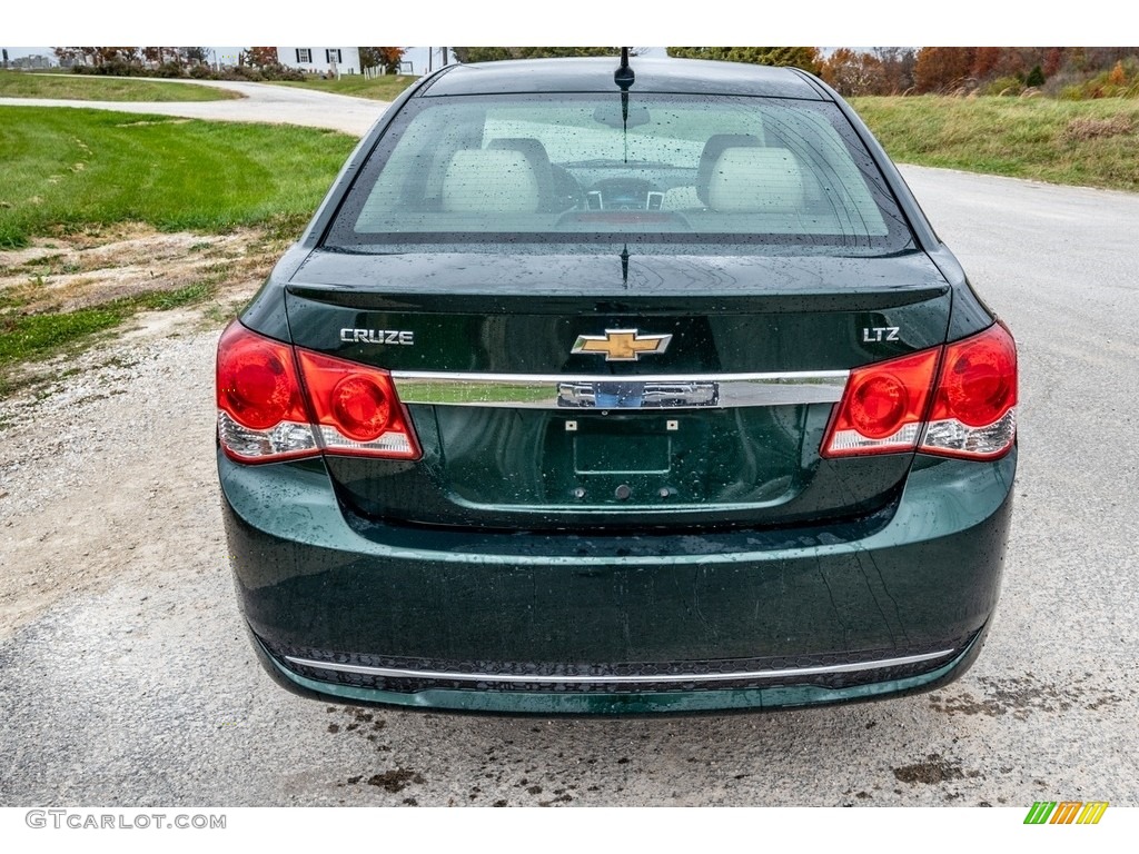 2014 Cruze LTZ - Black Granite Metallic / Jet Black/Brick photo #5