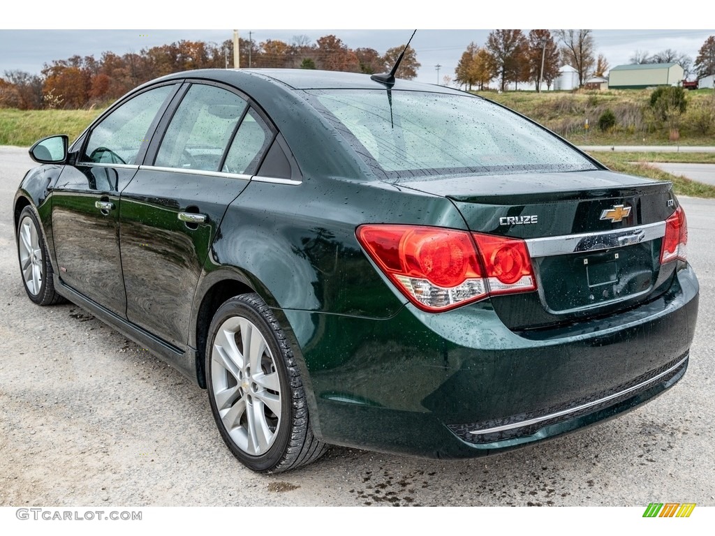 2014 Cruze LTZ - Black Granite Metallic / Jet Black/Brick photo #6