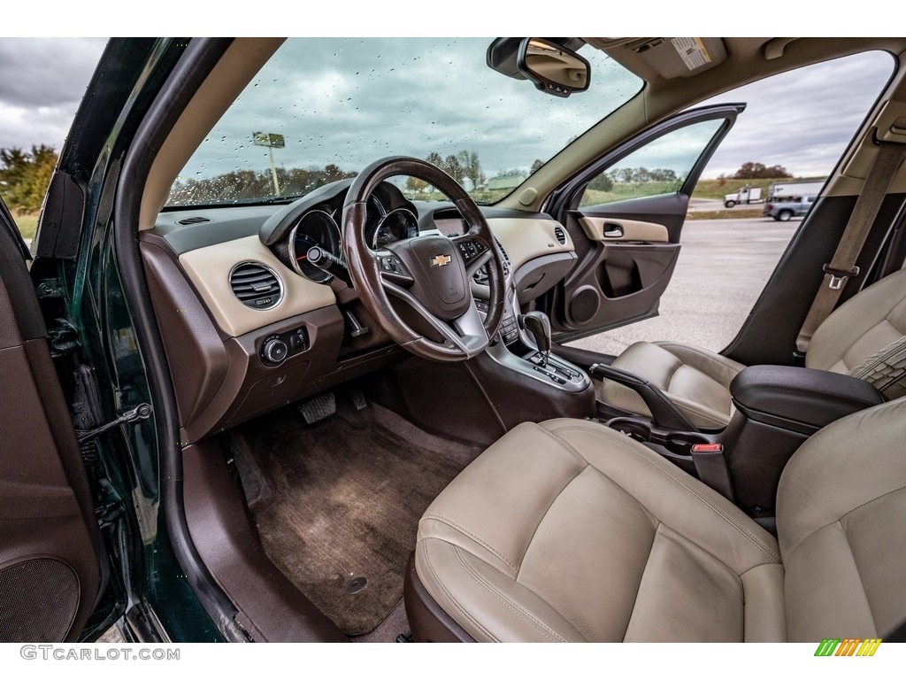 2014 Cruze LTZ - Black Granite Metallic / Jet Black/Brick photo #19