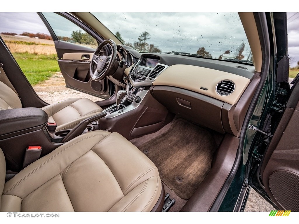 2014 Cruze LTZ - Black Granite Metallic / Jet Black/Brick photo #27