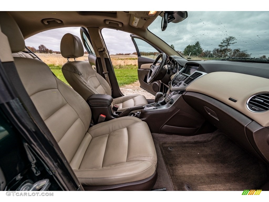 2014 Cruze LTZ - Black Granite Metallic / Jet Black/Brick photo #28