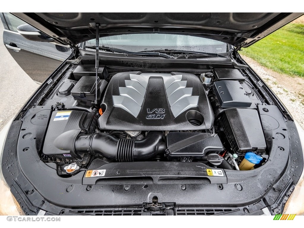 2012 Hyundai Genesis 5.0 R Spec Sedan Engine Photos