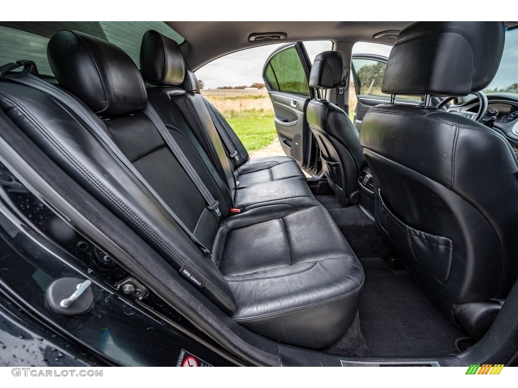2012 Hyundai Genesis 5.0 R Spec Sedan Rear Seat Photo #143248400