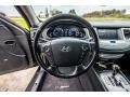 Jet Black 2012 Hyundai Genesis 5.0 R Spec Sedan Steering Wheel