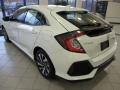 White Orchid Pearl - Civic LX Hatchback Photo No. 9