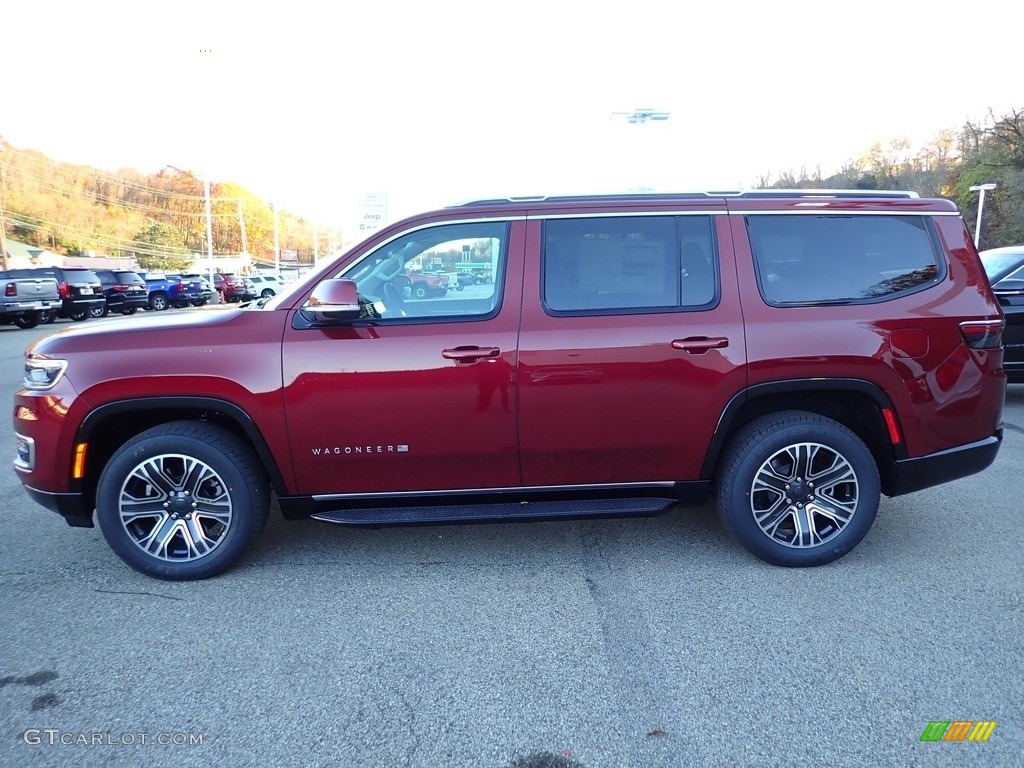 Velvet Red Pearl 2022 Jeep Wagoneer Series III 4x4 Exterior Photo #143248622