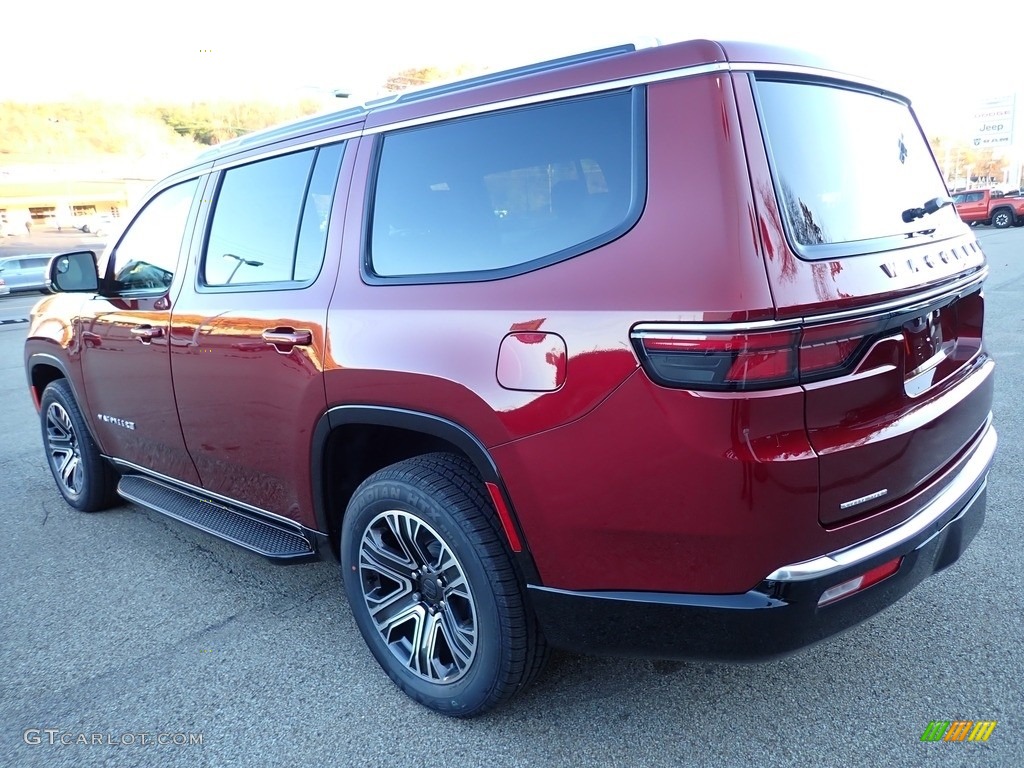 Velvet Red Pearl 2022 Jeep Wagoneer Series III 4x4 Exterior Photo #143248628