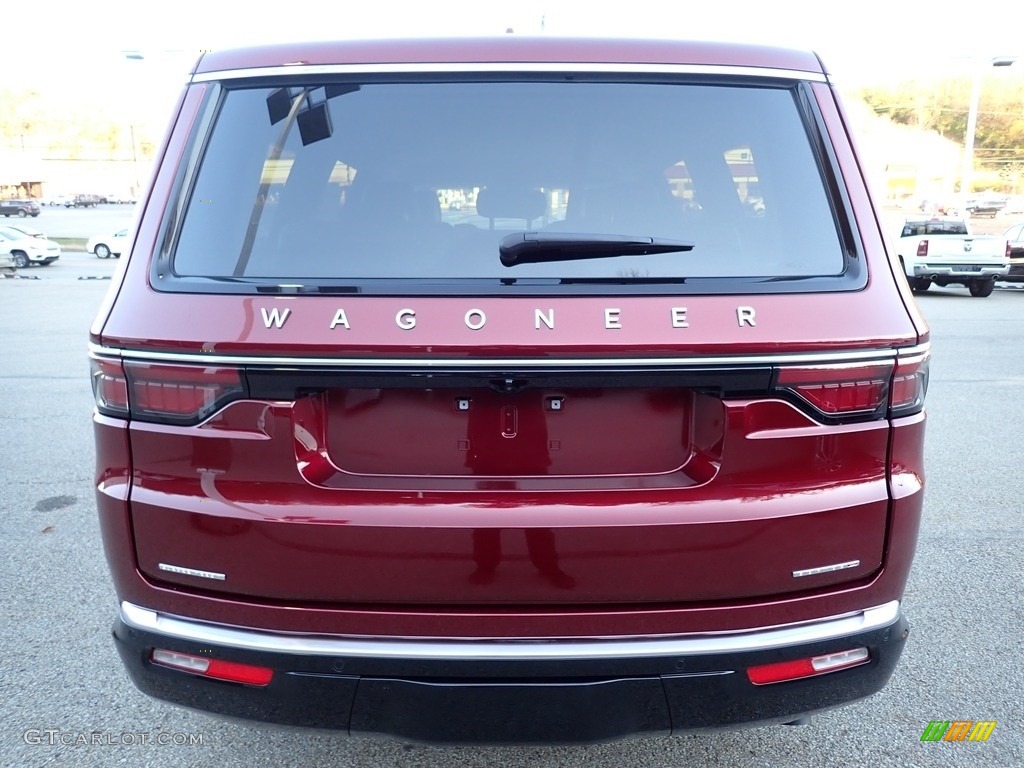 2022 Wagoneer Series III 4x4 - Velvet Red Pearl / Global Black photo #4