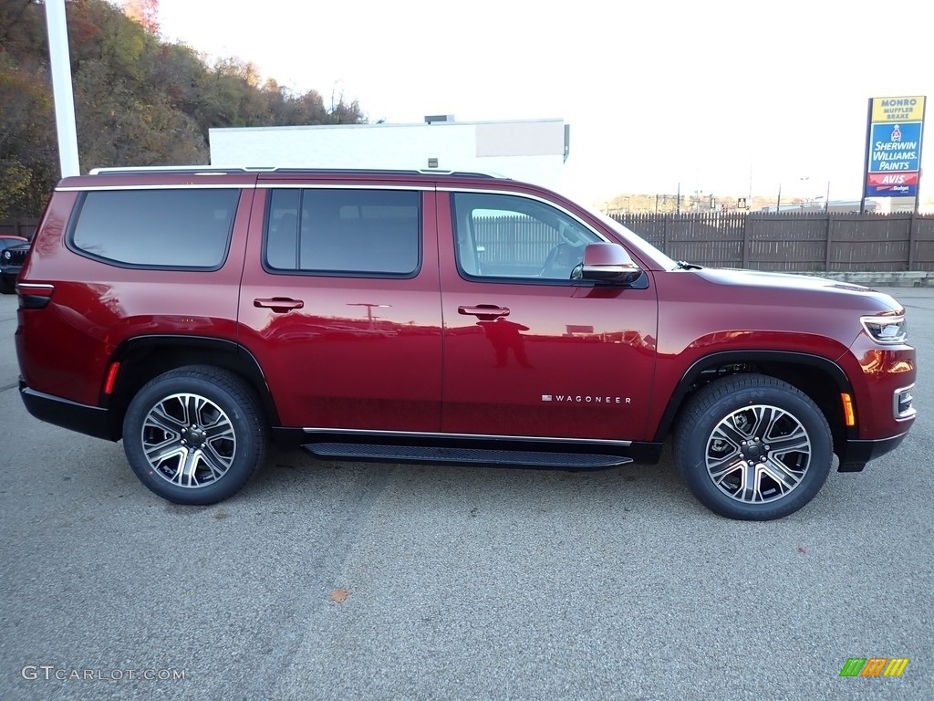 Velvet Red Pearl 2022 Jeep Wagoneer Series III 4x4 Exterior Photo #143248655