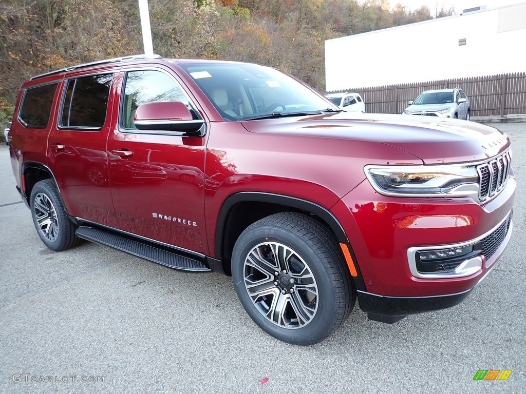 Velvet Red Pearl 2022 Jeep Wagoneer Series III 4x4 Exterior Photo #143248661