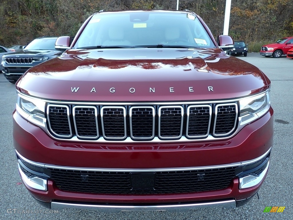 Velvet Red Pearl 2022 Jeep Wagoneer Series III 4x4 Exterior Photo #143248667