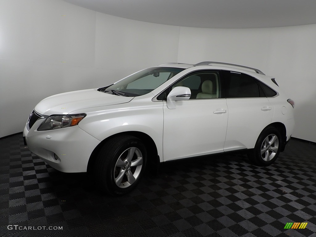 2011 RX 350 AWD - Starfire White Pearl / Parchment photo #9