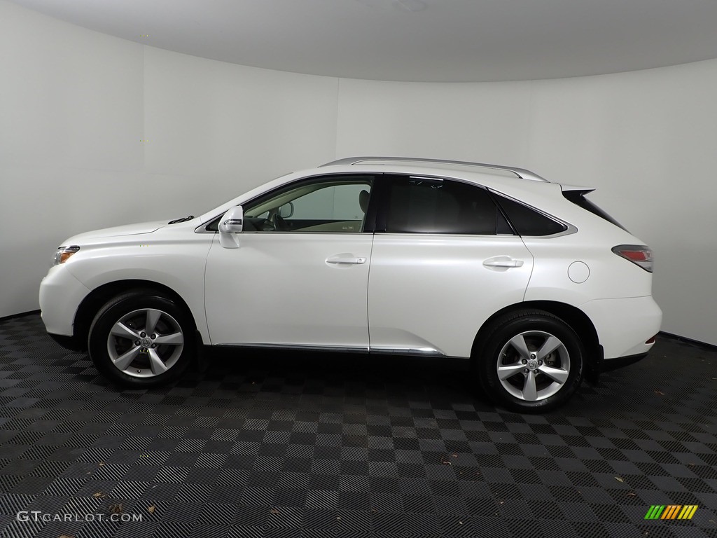 2011 RX 350 AWD - Starfire White Pearl / Parchment photo #10