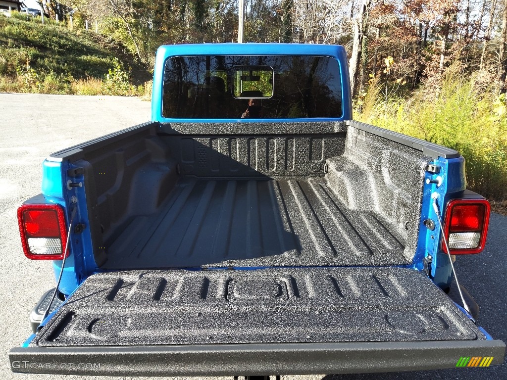 2021 Gladiator Overland 4x4 - Hydro Blue Pearl / Black photo #8