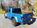 2021 Hydro Blue Pearl Jeep Gladiator Overland 4x4  photo #9