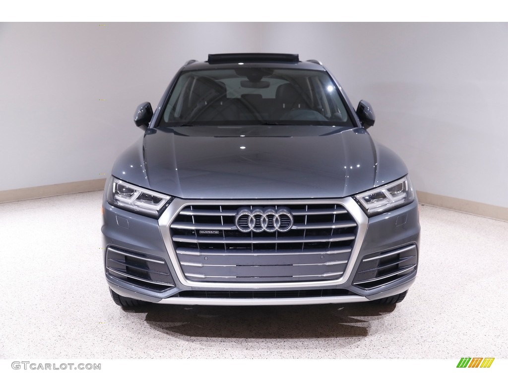 2018 Q5 2.0 TFSI Premium Plus quattro - Monsoon Gray Metallic / Black photo #2